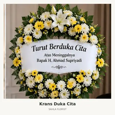 Krans Bunga Duka Minahasa